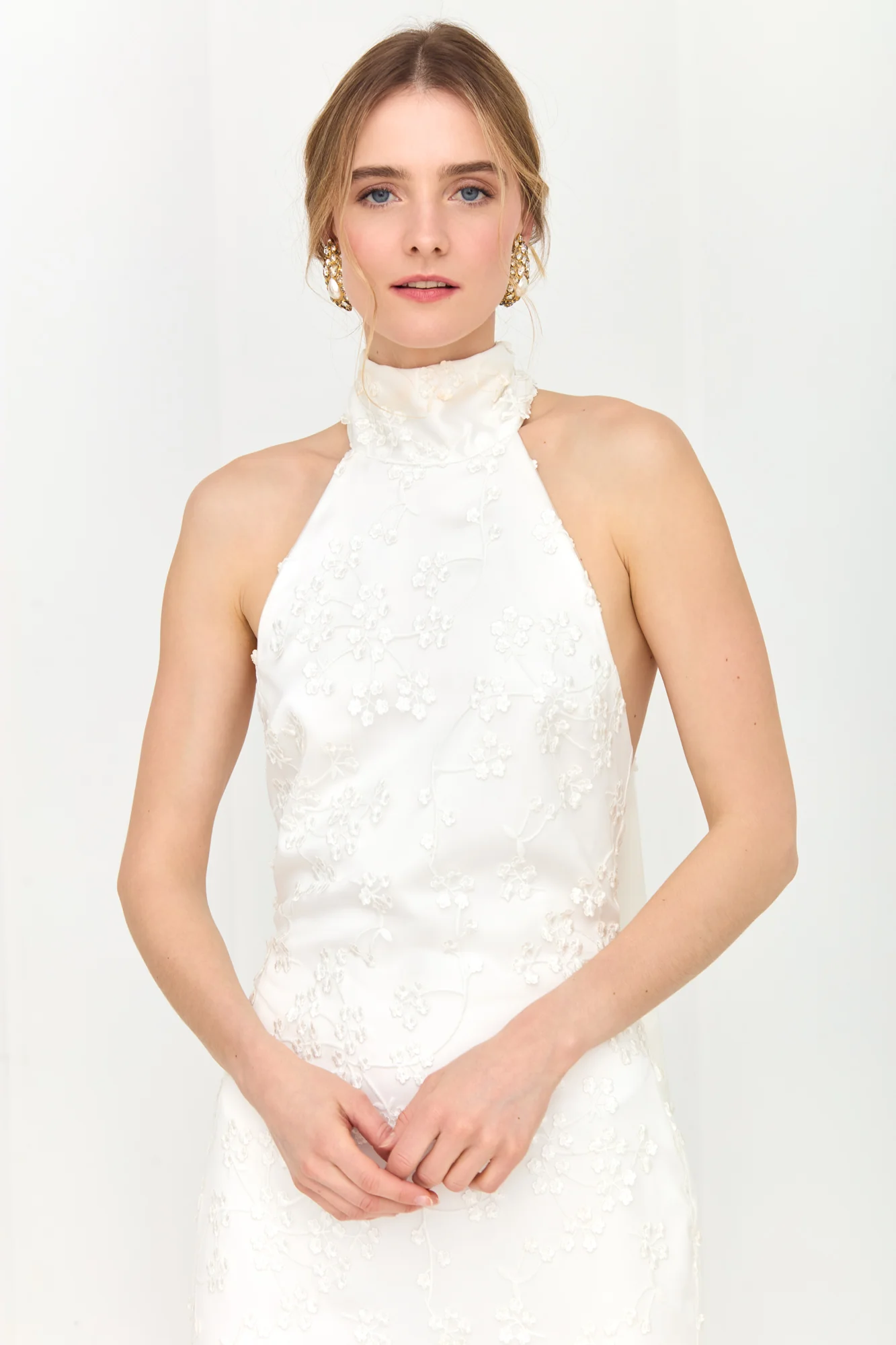 VALERIE Long White Lace Wedding Gown - Image 2